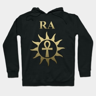 Ra Ancient Egyptian God Ankh of the Sun God Hoodie